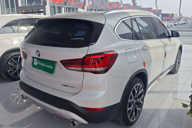 Used BMW X1 2022 xDrive25Li Luxury Model Rear Right 45 Deg