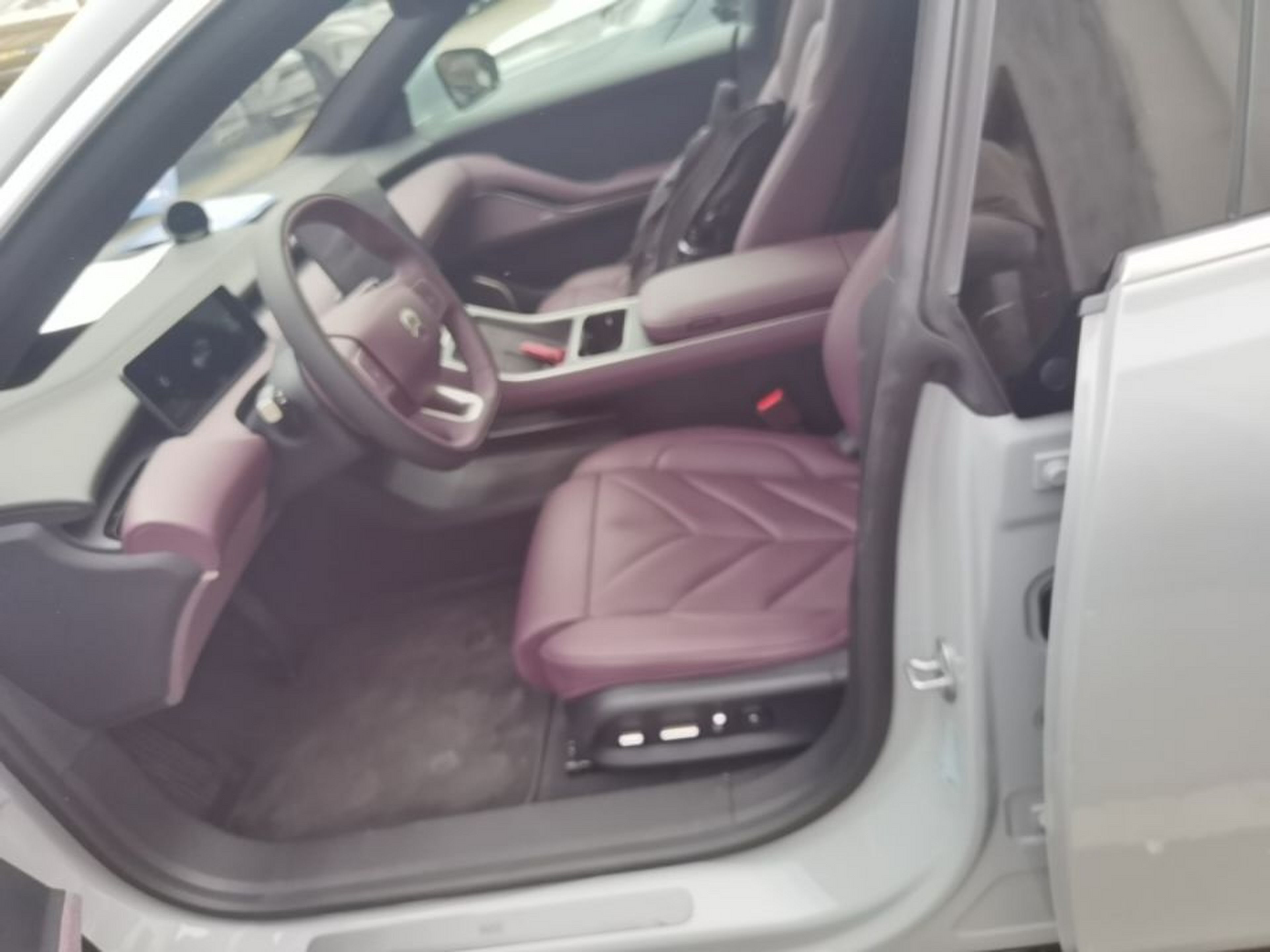 Avant de la voiture