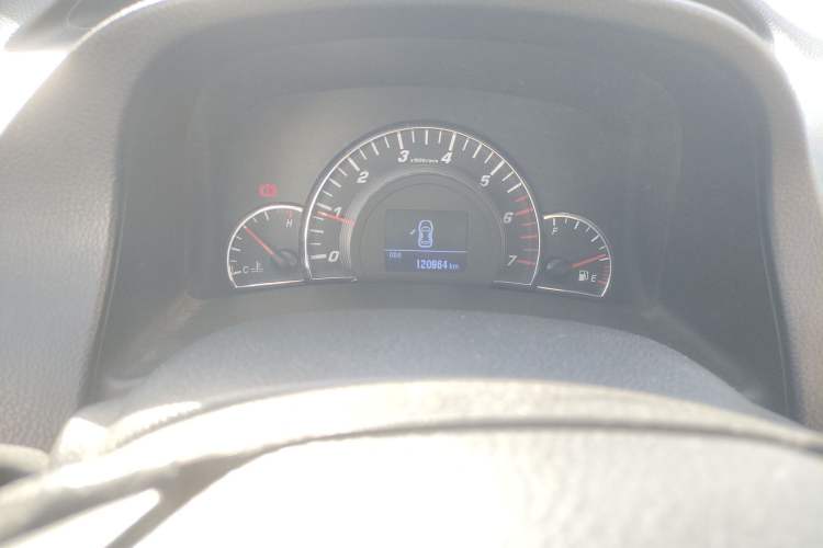 Used Great Wall C50 2013 1.5T Manual Fashion Edition Odometer Close Up