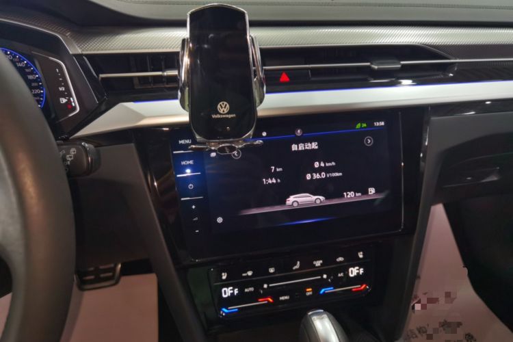 Used Volkswagen FAW-Volkswagen CC 2021 Estate Car 380TSI Vizion Edition Audio And AC Panel