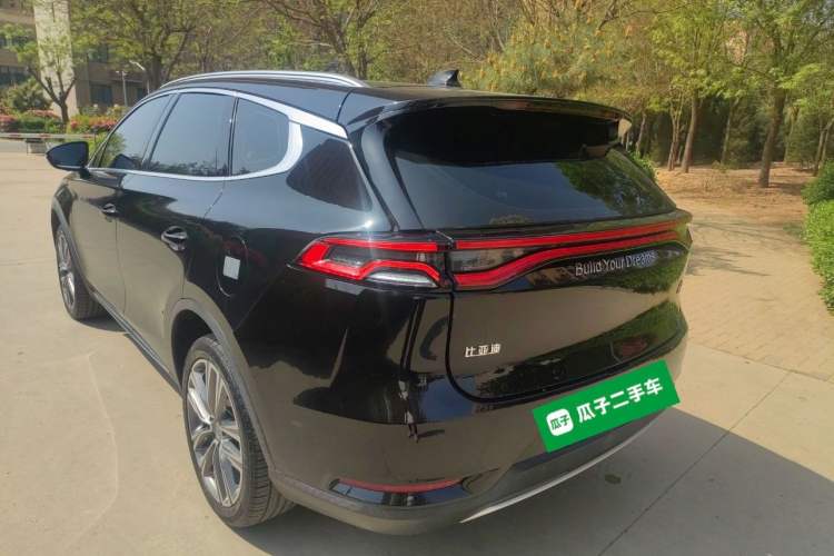 Used BYD Tang 2019 2.0T Automatic SmartConnect Luxury 7-Seater China VI Standard Rear Left 45 Deg