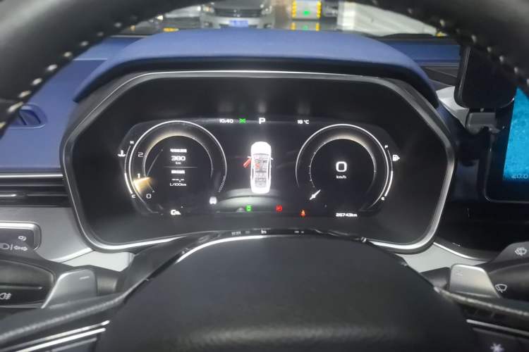 Used Geely Auto Preface 2021 2.0TD Luxury Version Instrument Cluster
