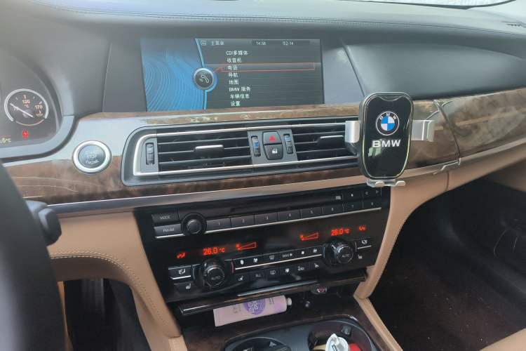 Used BMW 7 Series 2010 760Li Audio And AC Panel