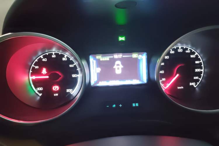 Used BYD Yuan New Energy 2018 EV360 Smart Connected Cool Model Instrument Cluster