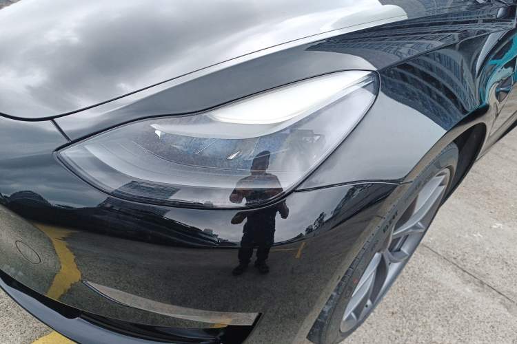 Used Tesla Model 3 2021 Performance High-Performance All-Wheel-Drive Version Left Front Headlight