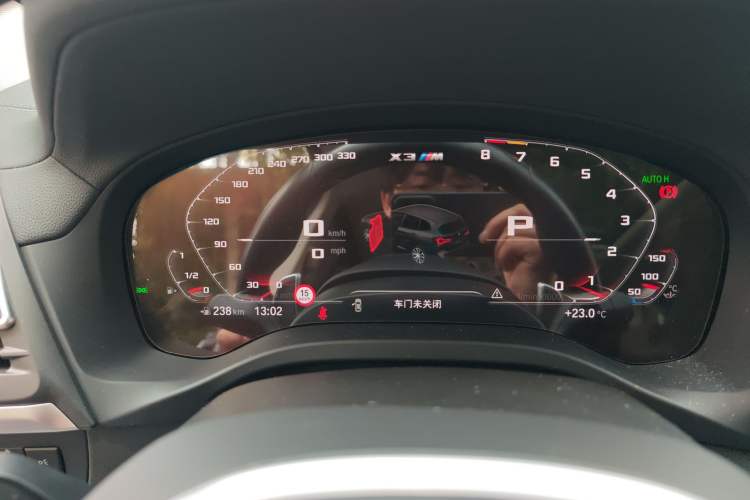 Used BMW X3 2022 xDrive30i Luxury Model M Night Sky Package Instrument Cluster