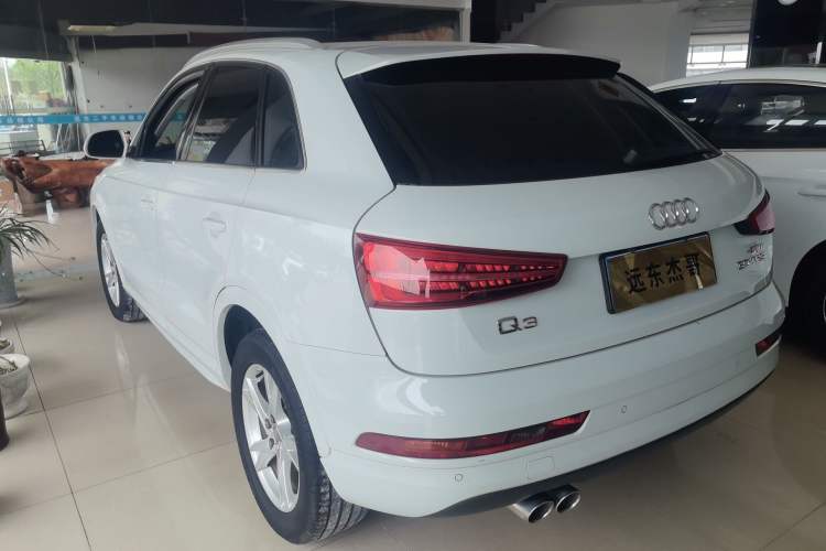 Used Audi Q3 2018 30th Anniversary Edition 30 TFSI Fashion Model Rear Left 45 Deg