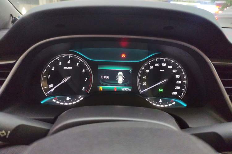 Used Buick GT 2019 18T Automatic Connected Elite Model China VI Standard Instrument Cluster