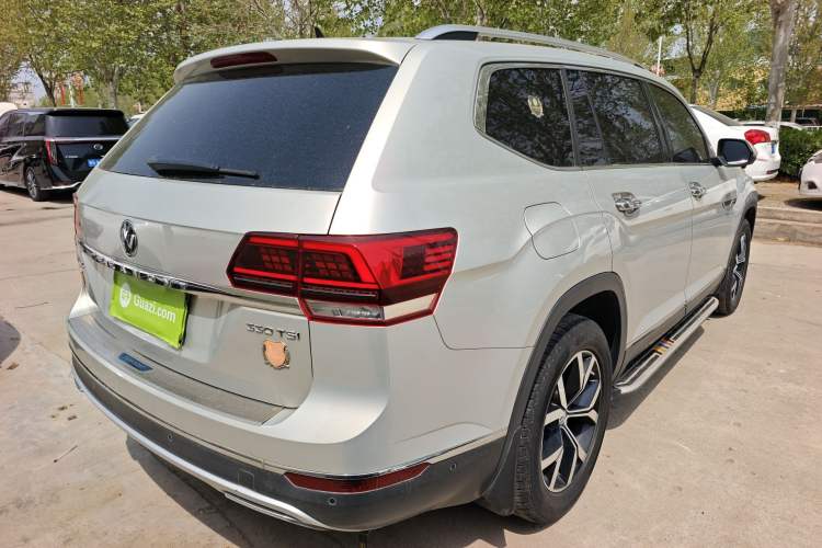 Used Volkswagen Teramont 2020 Revised Version 330TSI Two-Wheel Drive Luxury Edition Rear Right 45 Deg