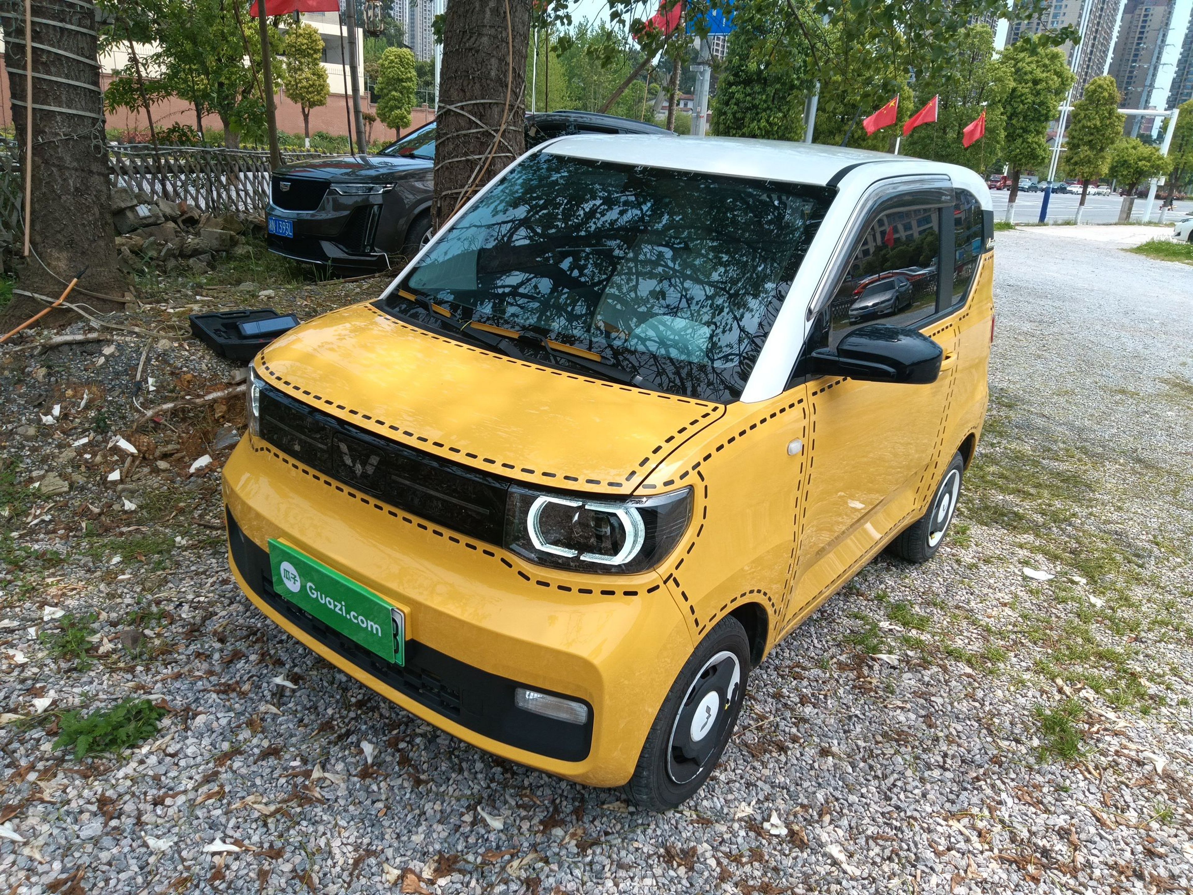 تحت مقدمة السيارة