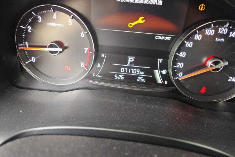 Used Honda Avancier 2017 370TURBO Four-Wheel Drive Prestige Edition Odometer Close Up