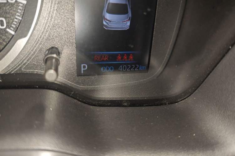 Used Toyota Allion 2021 2.0L Luxury Edition Odometer Close Up