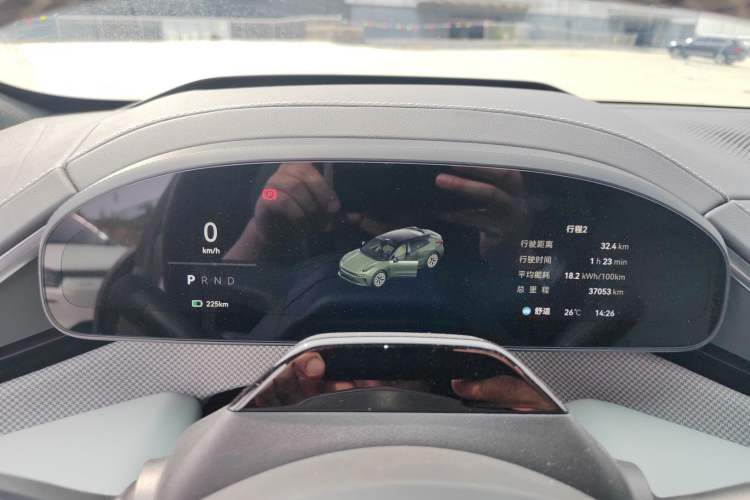 Used Zeekr 001 2024 WE Edition 95 kWh All-Wheel Drive Instrument Cluster