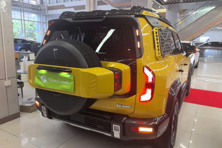 Used Deepal G318 2025 Worry-Free Cross-Country Edition Four-Wheel Drive Distant Mountains Version Rear Right 45 Deg