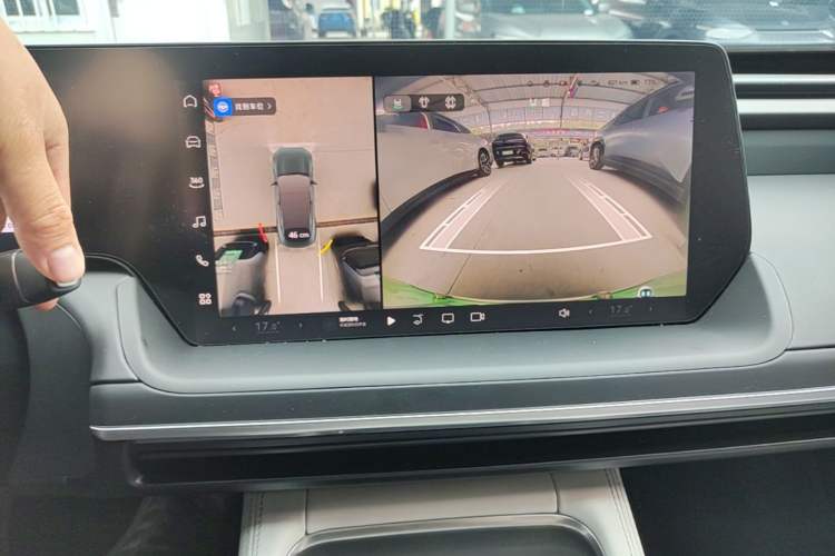 Used XPeng P7 2023 P7i 702 Pro Audio And AC Panel