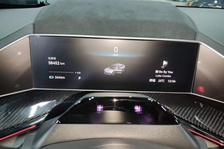 Used Zeekr 001 2022 Ultra-Long Range Dual-Motor ME Version Instrument Cluster