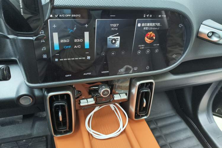 Used Haval DARGO 2024 2.0T DCT Chinese Rural Dog Edition Audio And AC Panel