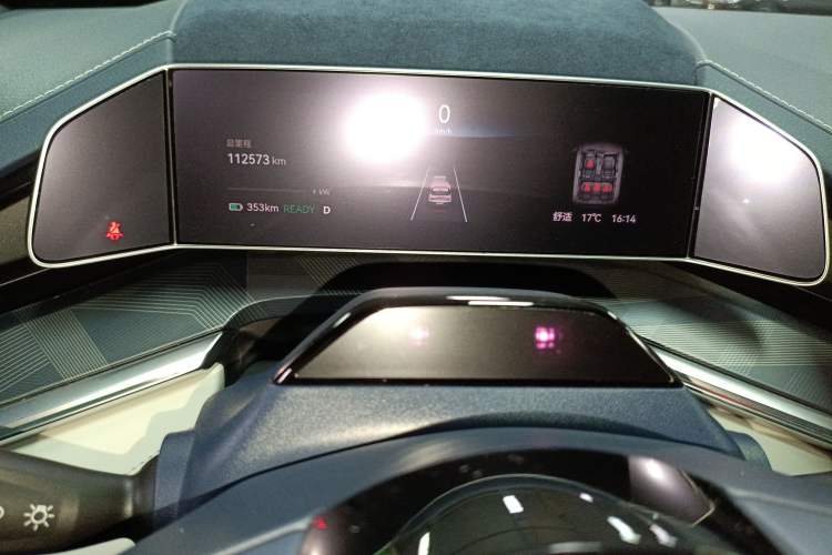 Used Zeekr 001 2022 Ultra-Long Range Dual-Motor YOU Version Instrument Cluster