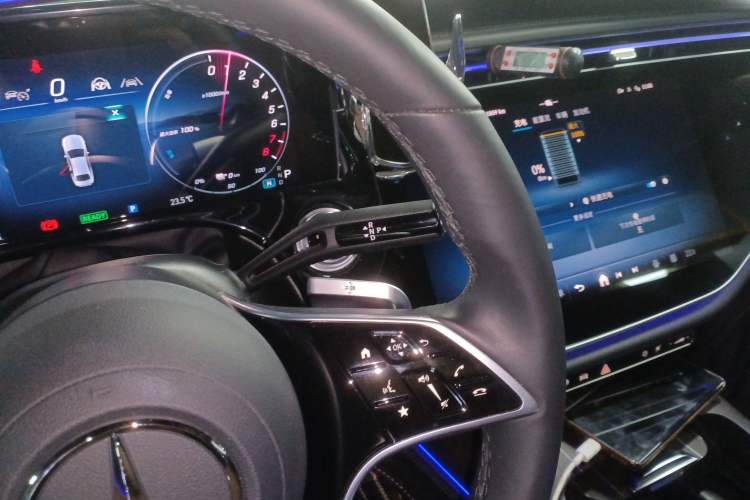 Used Mercedes-Benz E-Class New Energy 2024 E 350 e L Plug-in Hybrid Sedan Gear Lever