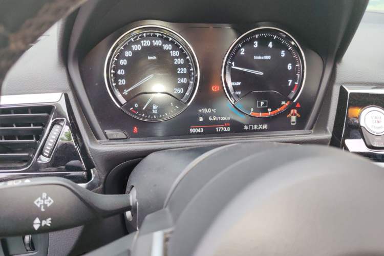 Used BMW 1 Series 2021 120i M Sport Night Edition Odometer Close Up