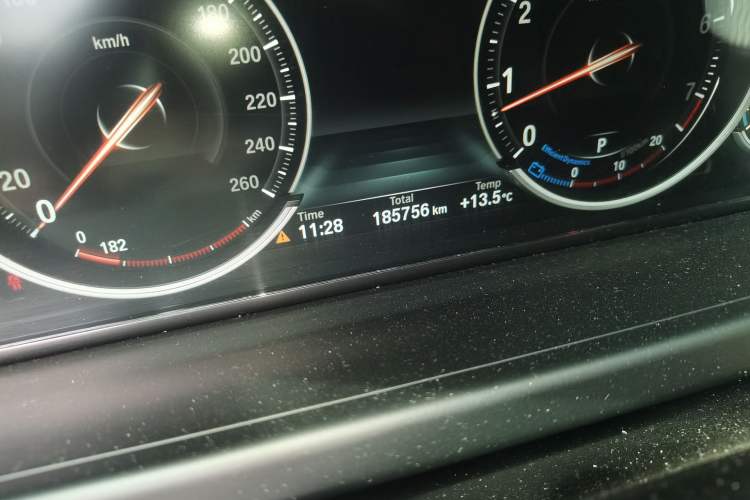 Used BMW 6 Series 2016 640i xDrive Gran Coupe Odometer Close Up