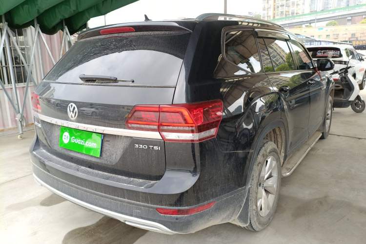 Used Volkswagen Teramont 2020 Revised Version 330TSI Two-Wheel Drive Comfort Edition Rear Right 45 Deg