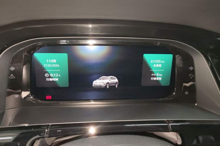 Used Volkswagen Teramont 2023 530 V6 Four-Wheel Drive Prestige Luxury Edition Instrument Cluster