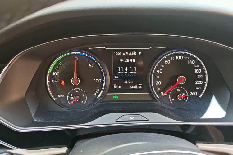 Used Volkswagen Passat New Energy 2020 430 PHEV Hybrid Luxury Edition China VI Standard Instrument Cluster