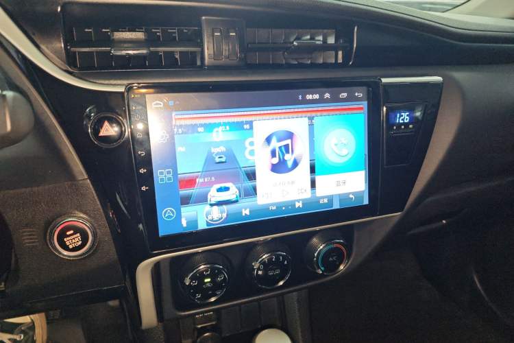 Used Toyota Corolla 2018 1.2T S-CVT GL Smart Enjoyment Version Audio And AC Panel