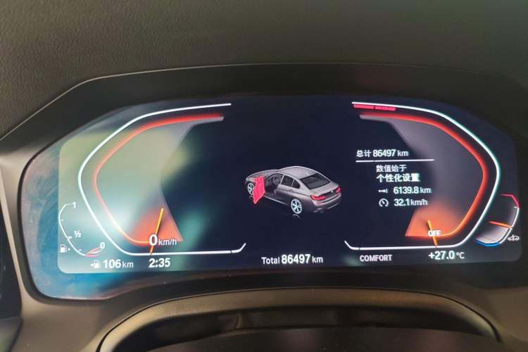 Used BMW 3 Series 2021 Second Facelift 325Li M Sport Package Instrument Cluster