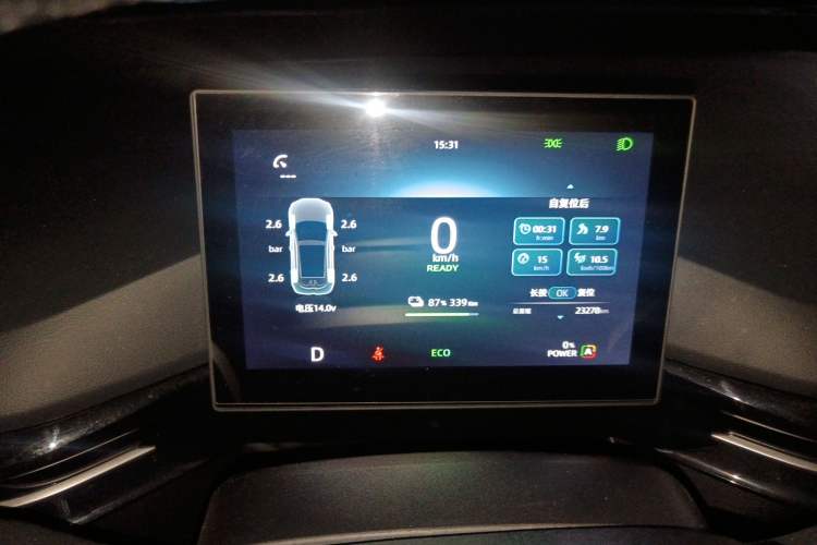 Used MG 4 EV 2023 415 km Range Sea-Faring Champion Edition Instrument Cluster