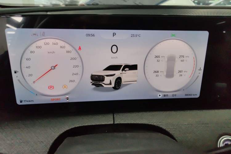 Used Chery Tiggo 9 2023 2.0T Dual-Clutch Two-Wheel Drive Leading Edition 5 Seats