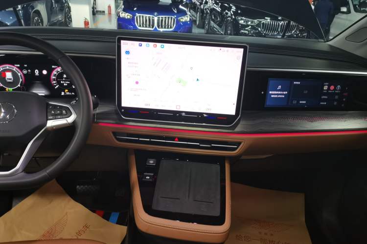 Used Volkswagen Talagon 2026 Model 450TSI Four-Wheel Drive Supreme 6-Seater Audio And AC Panel