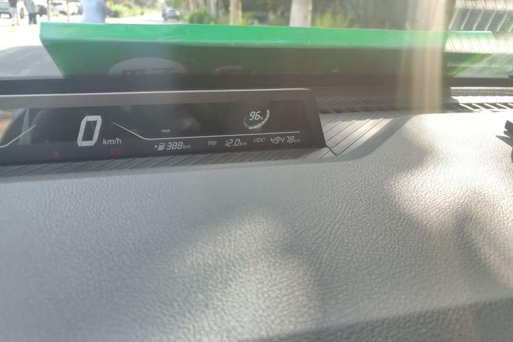 Used NETA V 2022 Chao 400 Lite Odometer Close Up