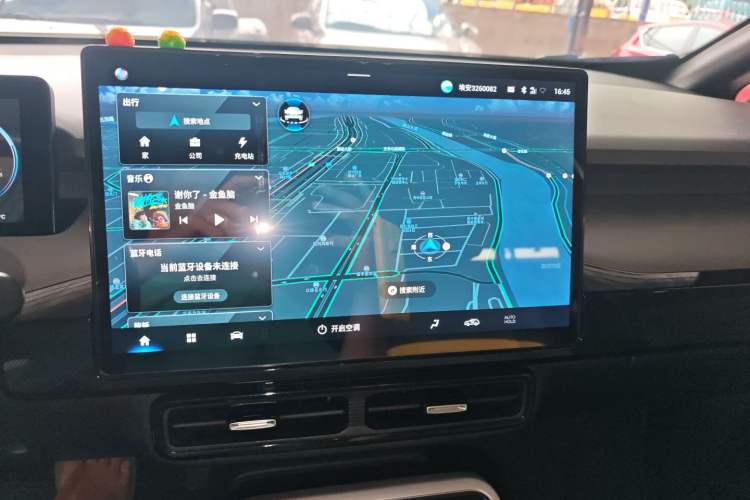 Used AION Y 2022 70 Intelligent Edition Lithium Iron Phosphate Audio And AC Panel