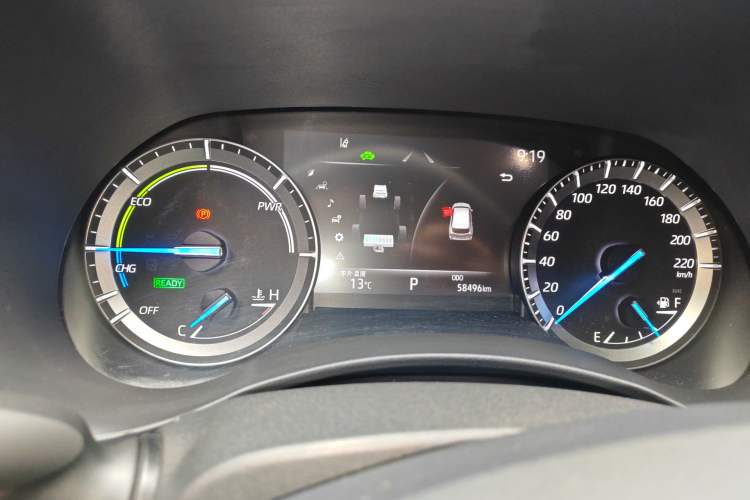 Used Toyota Highlander 2022 Dual-Engine 2.5L Four-Wheel Drive Prestige Version 7 Seats Instrument Cluster