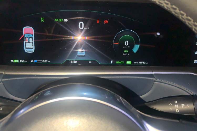 Used VOYAH FREE 2024 Ultra-Long Range Intelligent Driving Version Odometer Close Up