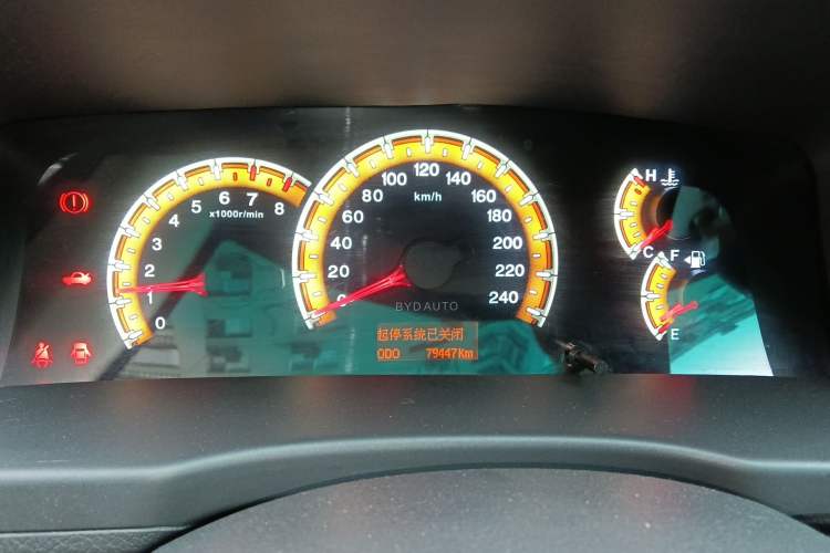 Used BYD F3 2015 Energy-Saving Edition 1.5L Manual Luxury Model Instrument Cluster