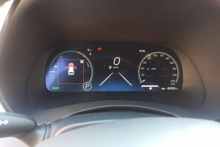 Used Toyota Crown Kluger 2022 2.5L HEV Four-Wheel Drive Flagship Edition Instrument Cluster