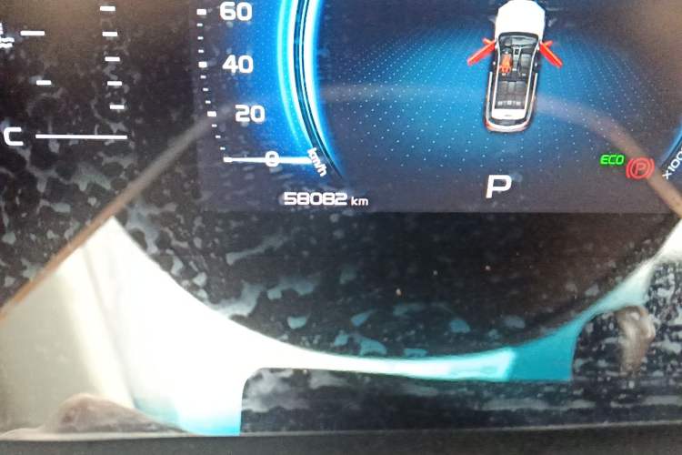 Used Geely Auto Emgrand X7 Sport 2020 1.8TD DCT Smart Connect PRO Odometer Close Up