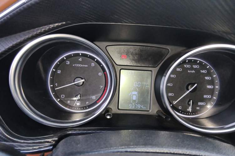 Used Zotye T300 2017 1.5L Manual Luxury Model Instrument Cluster