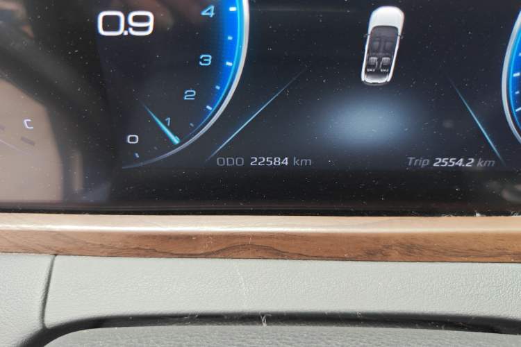 Used Ford Equator 2021 EcoBoost 225 Premier 6-Seater Odometer Close Up