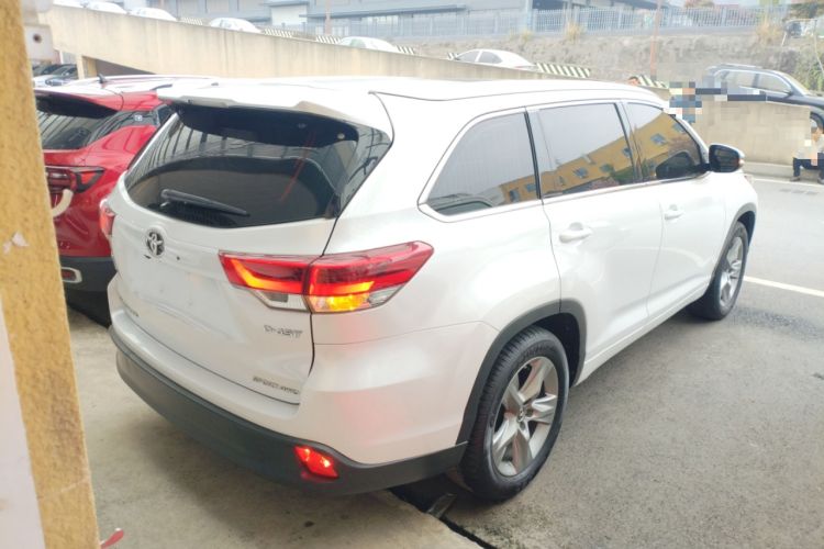 Used Toyota Highlander 2018 2.0T Four-Wheel Drive Prestige Version 7 Seats China V Emission Standard Rear Right 45 Deg