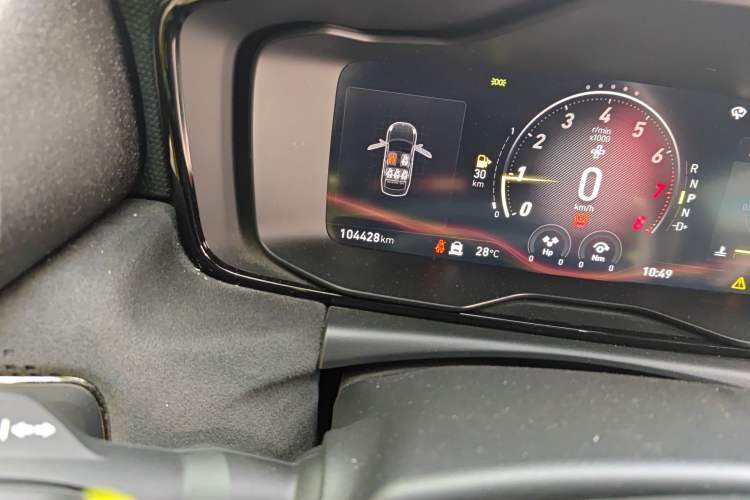 Used Lynk & Co 03 2019 03+ 2.0TD Automatic Wind-Chasing Edition Odometer Close Up