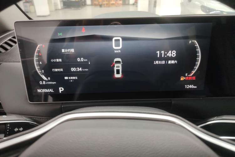 Used SAIC MAXUS G10 2025 MAX 2.0T Automatic Flagship Edition Gasoline 7-Seater Instrument Cluster