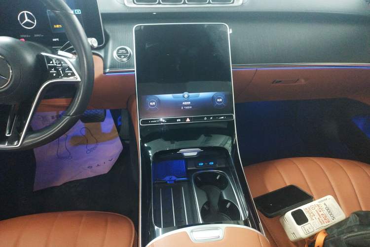 Used Mercedes-Benz S-Class 2023 S 400 L Business Model Audio And AC Panel