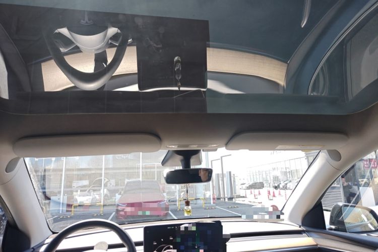 Used Tesla Model Y 2021 Standard Range Rear-Wheel Drive Version Headliner