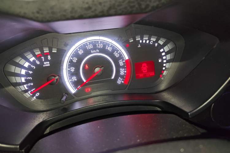 Used GAC Trumpchi GA3S Vision 2014 1.6L Manual Elite Edition Odometer Close Up