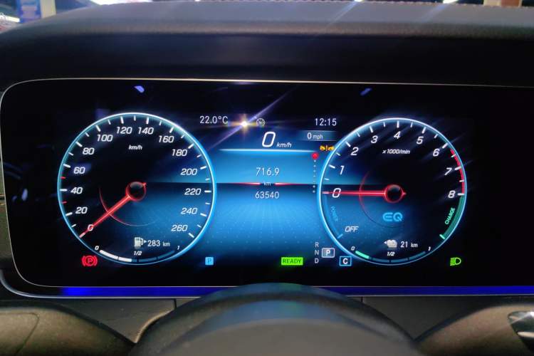 Used Mercedes-Benz E-Class New Energy 2023 E 350 e L Plug-in Hybrid Sports Sedan Instrument Cluster