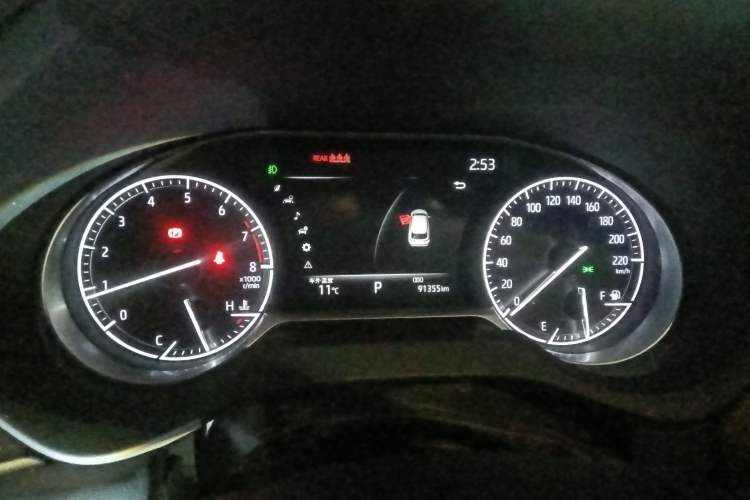 Used Toyota Venza 2022 2.0L CVT Two-Wheel Drive Prestige Edition Instrument Cluster